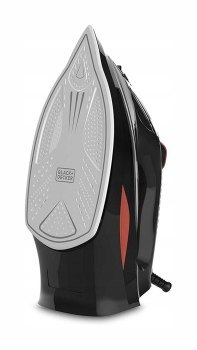 Żelazko parowe Black+Decker BXIR3000E (3000W; czarny) Żelazko parowe Black+Decker BXIR3000E (3000W; czarny)