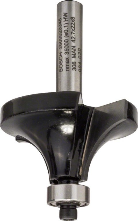FREZ DO ZAOKRĄGLEŃ Z ŁOŻYSKIEM 8*42.7*66MM FREZ DO ZAOKRĄGLEŃ Z ŁOŻYSKIEM 8*42.7*66MM