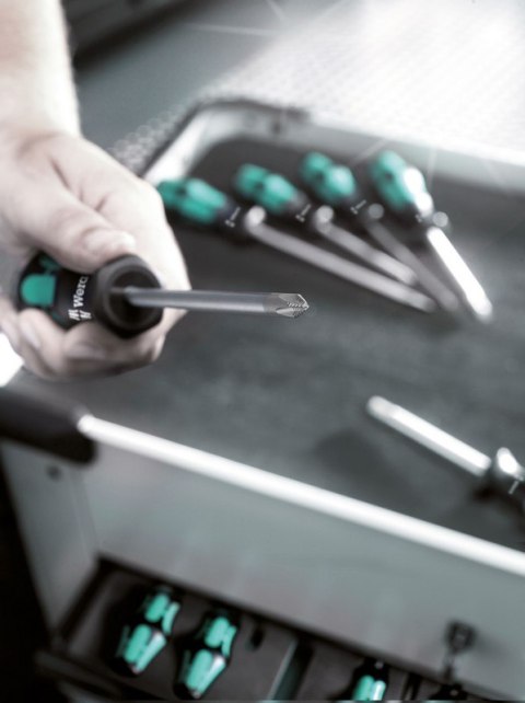 ZESTAW WKRĘTAKÓW KRAFTFORM LASERTIP + WIESZAK, 6CZ ZESTAW WKRĘTAKÓW KRAFTFORM LASERTIP + WIESZAK, 6CZ