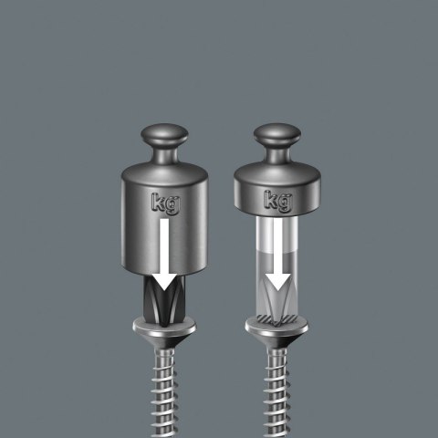 ZESTAW WKRĘTAKÓW KRAFTFORM LASERTIP + WIESZAK, 6CZ ZESTAW WKRĘTAKÓW KRAFTFORM LASERTIP + WIESZAK, 6CZ