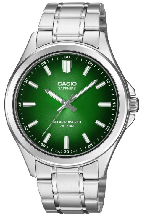 Zegarek Męski CASIO Solar MTS-RS100D-3AVDF + BOX Zegarek Męski CASIO Solar MTS-RS100D-3AVDF + BOX