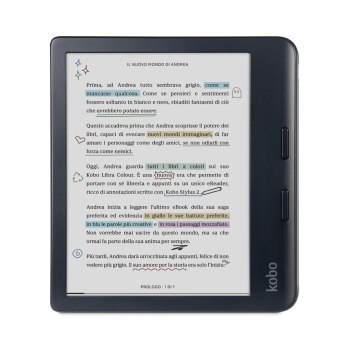 Ebook Kobo Libra Colour 7 E-Ink Kaleido 3 32GB WI-FI Black Ebook Kobo Libra Colour 7 E-Ink Kaleido 3 32GB WI-FI Black
