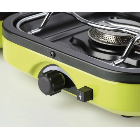 Kuchenka turystyczna na kemping podwójna DUAL COMPACT + GRILL Kuchenka turystyczna na kemping podwójna DUAL COMPACT + GRILL