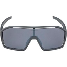 Okulary ALPINA BONFIRE kolor MIDNIGHT-GREY MATT szkło BLACK MIRROR Cat.3 FOGSTOP