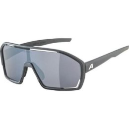 Okulary ALPINA BONFIRE kolor MIDNIGHT-GREY MATT szkło BLACK MIRROR Cat.3 FOGSTOP
