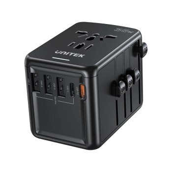 Unitek Ładowarka podróżna EU/US/UK/AUS PD 35 W Unitek Ładowarka podróżna EU/US/UK/AUS PD 35 W