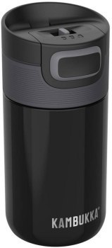 Kambukka kubek termiczny Etna Pitch Black 300ml (10oz) czarny