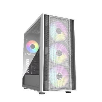 Cooler Master obudowa MasterBox 600 Biała ARGB Cooler Master obudowa MasterBox 600 Biała ARGB