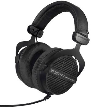 Słuchawki - Beyerdynamic DT 990 PRO 80 OHM BLACK LIMITED EDITION - Słuchawki studyjne otwarte Słuchawki - Beyerdynamic DT 990 PRO 80 OHM BLACK LIMITED EDITION - Słuchawki studyjne otwarte