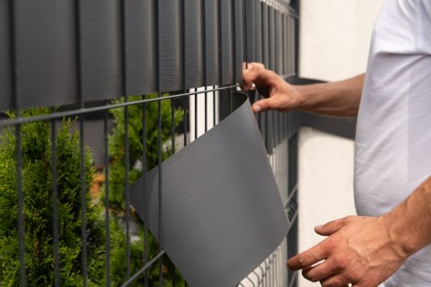 Taśma ogrodzeniowa ROLKA 26mb SMART 19cm PROTECTO™ GRAFIT Taśma ogrodzeniowa ROLKA 26mb SMART 19cm PROTECTO™ GRAFIT
