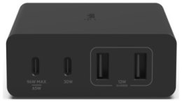 Zasilacz do laptoba usb C Belkin GaN WCH010vfBK 108W Czarny