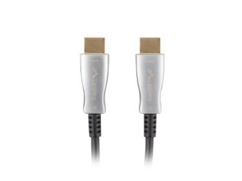LANBERG KABEL HDMI LANBERG KABEL HDMI M/M V2.0 10M OPTYCZNY AOC CZARNY CA-HDMI-20FB-0100-BK LANBERG KABEL HDMI LANBERG KABEL HDMI M/M V2.0 10M OPTYCZNY AOC CZARNY CA-HDMI-20FB-0100-BK