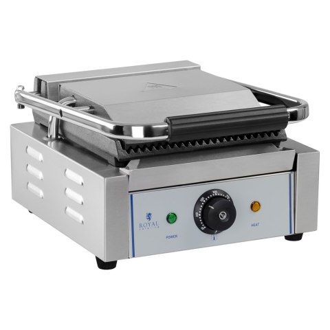 Grill kontaktowy opiekacz ryflowany Royal Catering Grill kontaktowy opiekacz ryflowany Royal Catering