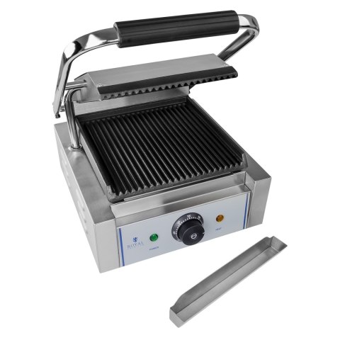 Grill kontaktowy opiekacz ryflowany Royal Catering Grill kontaktowy opiekacz ryflowany Royal Catering