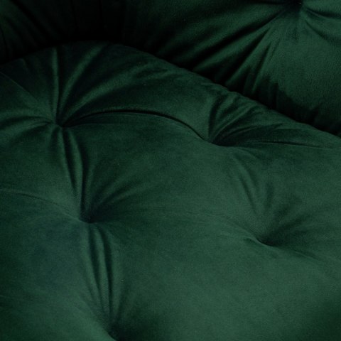 Krzesło welurowe NEVADA VELVET ciemnozielone Krzesło welurowe NEVADA VELVET ciemnozielone