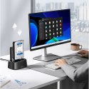 Stacja dokująca do dysków SATA 2.5'' 3.5'' SSD HHD z USB 3.0 zasilacz EU - czarna