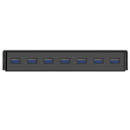 Hub rozdzielacz H7928-U3-V1 7x USB-A - czarny