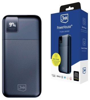 3mk PowerHouse 20000mAh czarny 3mk PowerHouse 20000mAh czarny