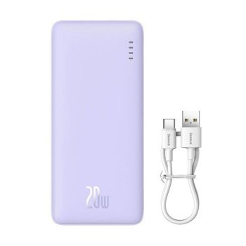 Baseus Airpow 20000 mAh 20W fioletowy Baseus Airpow 20000 mAh 20W fioletowy
