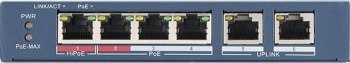 SWITCH PoE DS-3E0106HP-E 6-PORTOWY Hikvision SWITCH PoE DS-3E0106HP-E 6-PORTOWY Hikvision