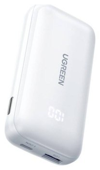 Ugreen Nexode PB501 | 10000mAh | USB + USB-C | 30W PD (biały)