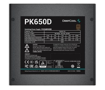 Zasilacz Deepcool PK650D 650W Bronze Zasilacz Deepcool PK650D 650W Bronze