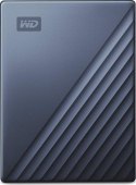 Dysk zewnętrzny WD My Passport Ultra 2TB, USB-C 3.0, czarny-niebieski (WDBC3C0020BBL-WESN)