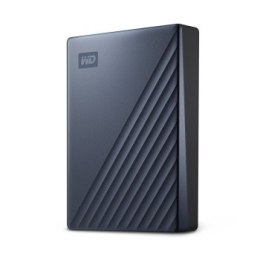 Dysk zewnętrzny WD My Passport Ultra 4TB, USB-C 3.0, czarny-niebieski (WDBFTM0040BBL-WESN)