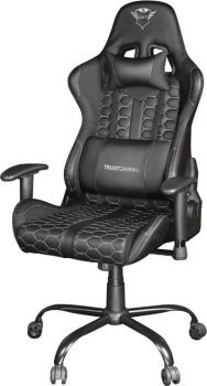 Fotel gamingowy TRUST GXT708 RESTO CHAIR BLACK Fotel gamingowy TRUST GXT708 RESTO CHAIR BLACK