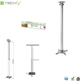 Uchwyt - Techly Sufitowy uchwyt do projektora (301597) 110-197 cm