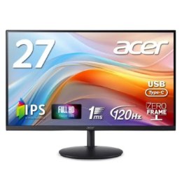 Acer SH272G0BMIHUX - 27'' | IPS | QHD | 0.5 ms | 170 Hz | ZeroFrame, HDR Ready