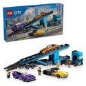 LEGO City 60408 Laweta z samochodami sportowymi