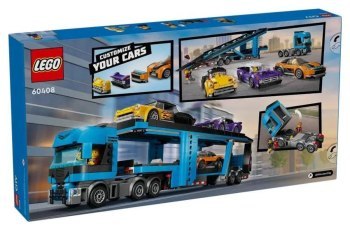 LEGO City 60408 Laweta z samochodami sportowymi LEGO City 60408 Laweta z samochodami sportowymi