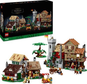 LEGO Icons 10332 Średniowieczny plac miejski LEGO Icons 10332 Średniowieczny plac miejski
