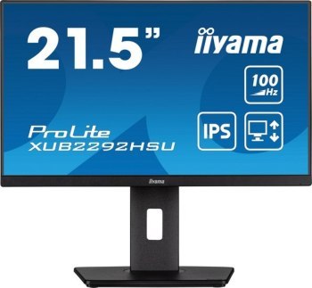 Monitor IIYAMA ProLite XUB2292HSU-B6 21,5" FHD IPS 100Hz Monitor IIYAMA ProLite XUB2292HSU-B6 21,5" FHD IPS 100Hz