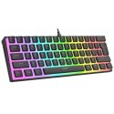 Rampage Klawiatura Mechaniczna RADIANT K11 PUDDING RGB RED