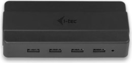 I-tec USB 3.0 Charging HUB 4 HUB Ładujący 4x USB z zasilaczem (1x port ładujący Fast Charge BC 1.2)