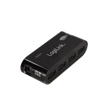 LogiLink 4-portowy czarny LogiLink 4-portowy czarny