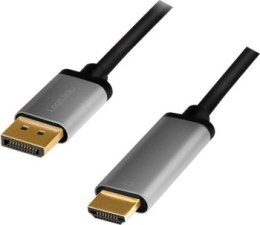 LogiLink DisplayPort - HDMI 2.0m (CDA0107)