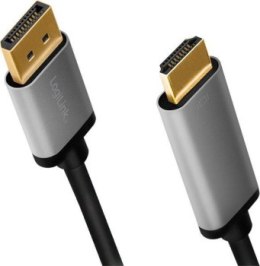 LogiLink DisplayPort - HDMI 2.0m (CDA0107)