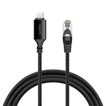 LogiLink USB 3.2 typ C - RJ45 15.0m LogiLink USB 3.2 typ C - RJ45 15.0m