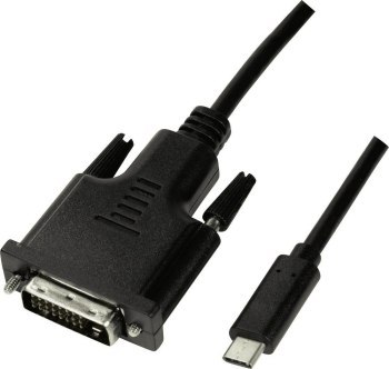 LogiLink USB-C - DVI 1.8m LogiLink USB-C - DVI 1.8m