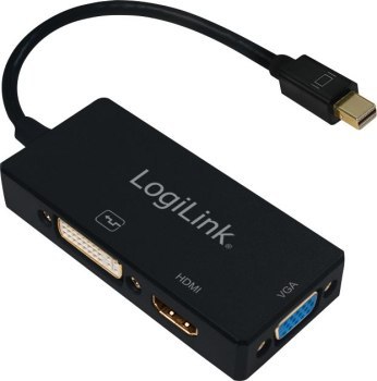 LogiLink mini DisplayPort - HDMI/DVI/DisplayPort LogiLink mini DisplayPort - HDMI/DVI/DisplayPort