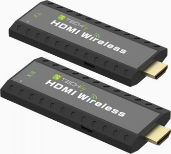 Techly 365641 Bezprzewodowy mini-Extender HDMI Full HD 1080p 60Hz, 5.8GHz, do 50m Techly 365641 Bezprzewodowy mini-Extender HDMI Full HD 1080p 60Hz, 5.8GHz, do 50m
