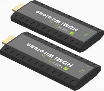Techly 365641 Bezprzewodowy mini-Extender HDMI Full HD 1080p 60Hz, 5.8GHz, do 50m Techly 365641 Bezprzewodowy mini-Extender HDMI Full HD 1080p 60Hz, 5.8GHz, do 50m