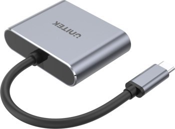 UNITEK ADAPTER USB-C - HDMI 2.0 VGA FHD V1126A UNITEK ADAPTER USB-C - HDMI 2.0 VGA FHD V1126A