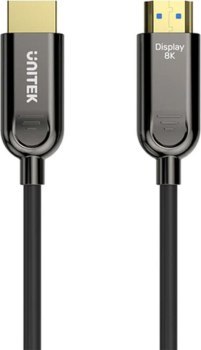 Unitek Kabel optyczny HDMI 2.1 AOC 8K 120Hz 80m Unitek Kabel optyczny HDMI 2.1 AOC 8K 120Hz 80m