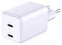 3mk Hyper Charger PD 45W Biały + 2 Kable USB-C/C