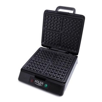 Gofrownica Adler AD 3036 (1500W; kolor srebrny) Gofrownica Adler AD 3036 (1500W; kolor srebrny)