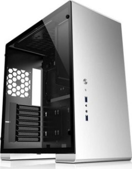 Jonsbo U5 Midi-Tower, Tempered Glass - srebrna